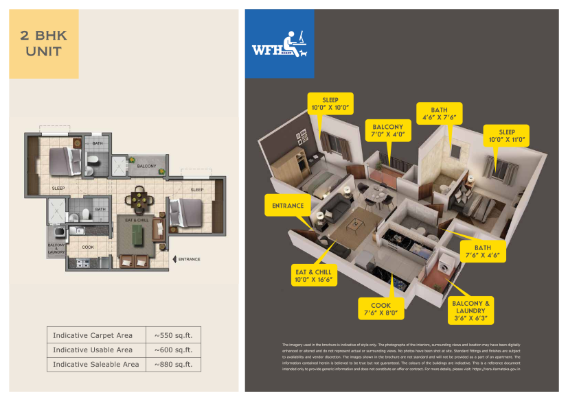 Provident Housing floor plan